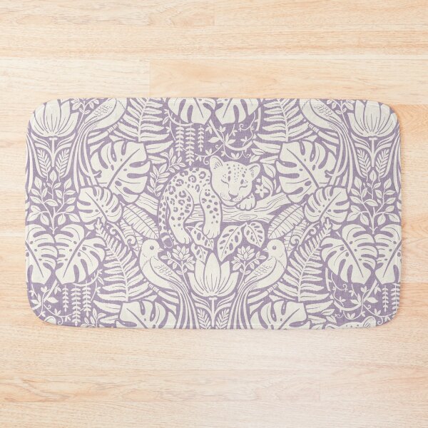 Item preview, The Wild Catnap Club - Baby Leopard Arts and Crafts Quiet Violet designed and sold by miavaldez.