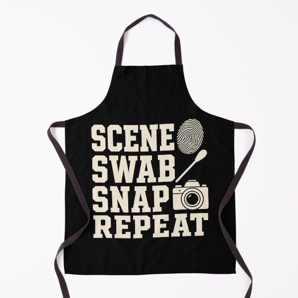 Item preview, Scene Swab Snap Repeat Funny CSI Technician Gift designed and sold by DreamLayerStudio.