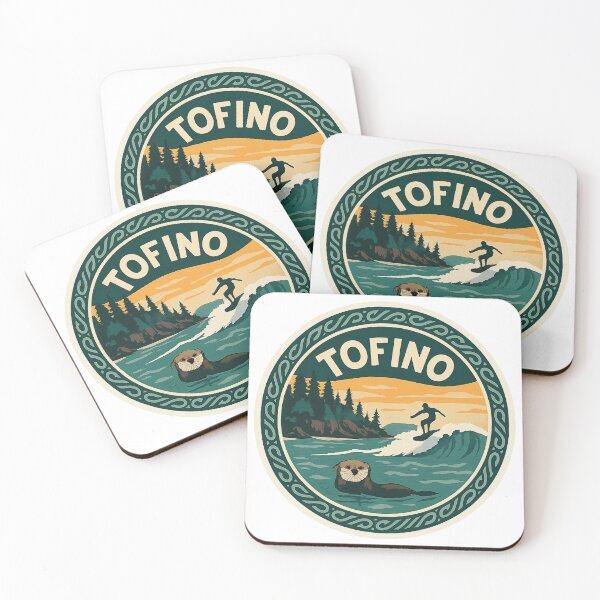 Item preview, Tofino Coast Canada Sticker Domain tag: Travel designed and sold by Imaginarium of Chaos falcon88 .