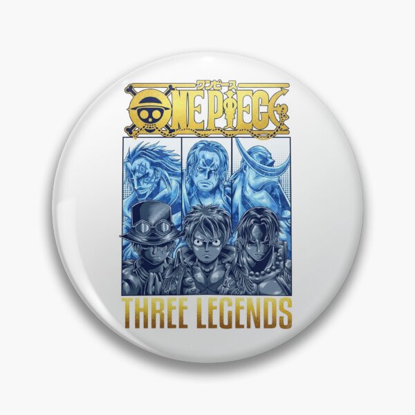 Item preview, Three Legends Anime Pirate Brothers Artwork designed and sold by FreakToons.