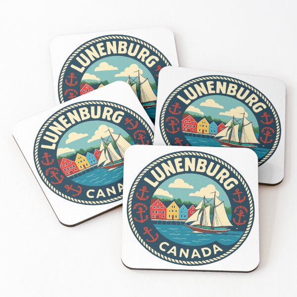 Item preview, Lunenburg Harbour Canada Sticker Domain tag: Travel designed and sold by Imaginarium of Chaos falcon88 .