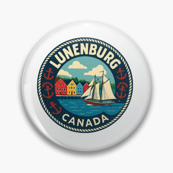Item preview, Lunenburg Harbour Canada Sticker Domain tag: Travel designed and sold by Imaginarium of Chaos falcon88 .