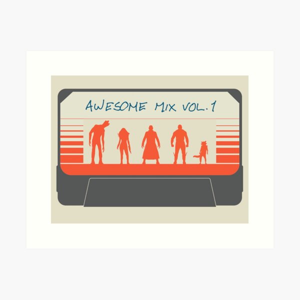 Awesome Mix Art Print