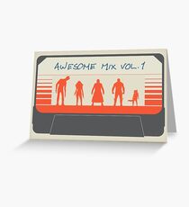 Awesome Mix Greeting Card