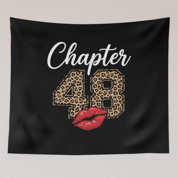 Item preview, Chapter 48 Birthday Lips Leopard Print Funny Women's Birthday Celebration designed and sold by Trendably.