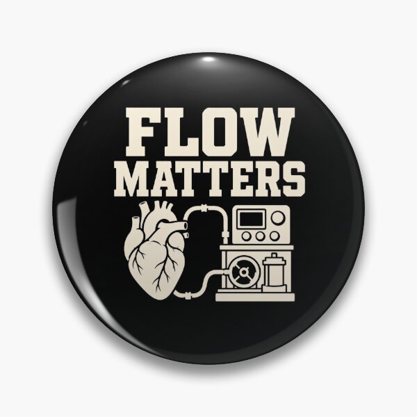 Item preview, Flow Matters Perfusionist Cardiovascular Perfusion Gift designed and sold by DreamLayerStudio.