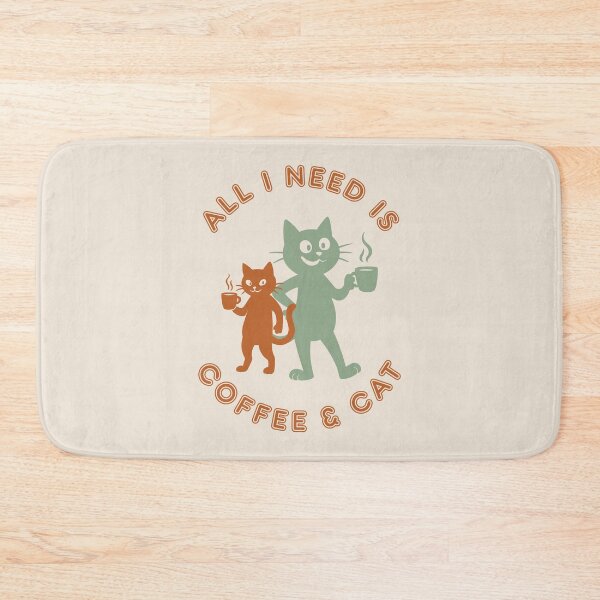 Item preview, All I Need Is Coffee & Cats T-Shirt – Funny Cat Lover & Coffee Lover Graphic Tee designed and sold by BoldMarks.