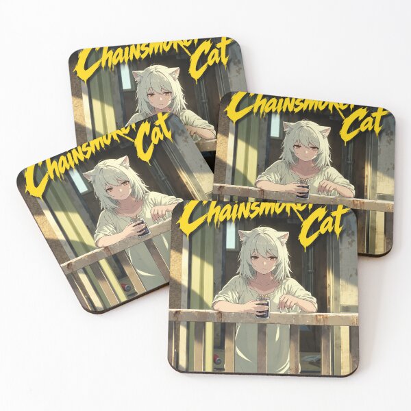 Item preview, Chainsmoker Cat designed and sold by mynarasolwy.