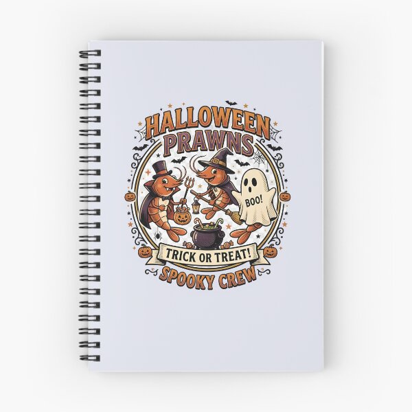 Item preview, Halloween prawns - Trick or treat, spooky crew - Halloween for foodies designed and sold by ParadoxParadox.