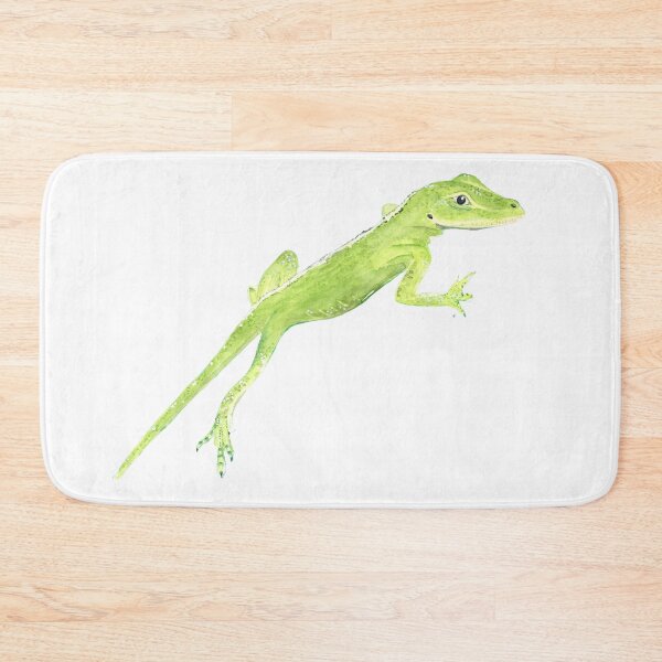 Item preview, Green Anole Watercolor designed and sold by Sonoran Glimmer.