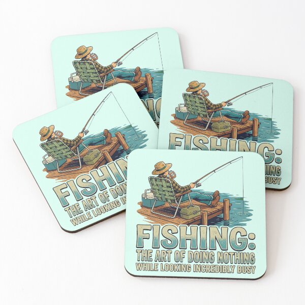 Item preview, Relaxed Fishing on the Dock - The Art Of Doing Nothing designed and sold by ThreadRiotTees.