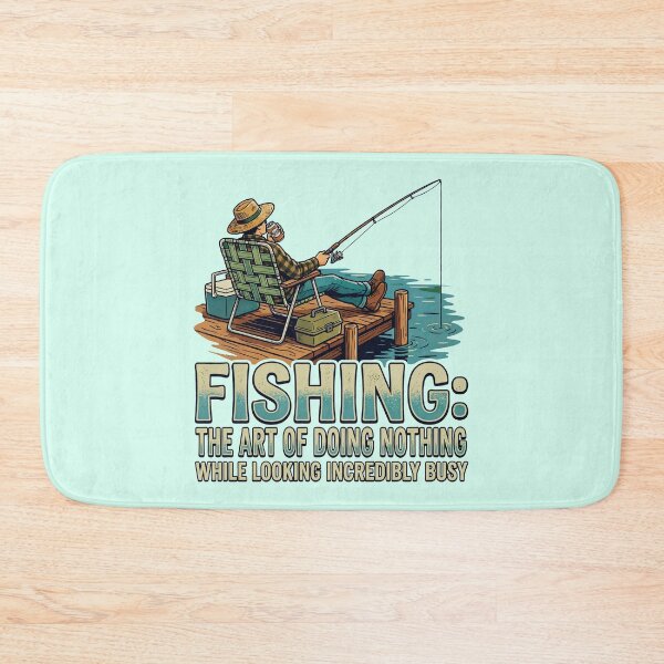 Item preview, Relaxed Fishing on the Dock - The Art Of Doing Nothing designed and sold by ThreadRiotTees.