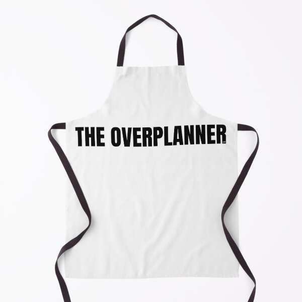 Item preview, The Overplanner – Funny Minimalist Typography designed and sold by BAD TASTE CLUB.