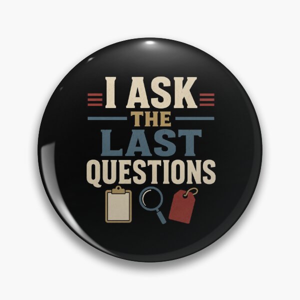 Item preview, I Ask The Last Questions Coroner Investigator Gift designed and sold by DreamLayerStudio.