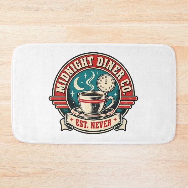 Item preview, Midnight Diner Co. Parody Logo Tee designed and sold by Inkworksbyshery.