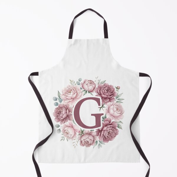 Item preview,  Letter G Pink Peony Floral Monogram designed and sold by ITCHAWAWAA.