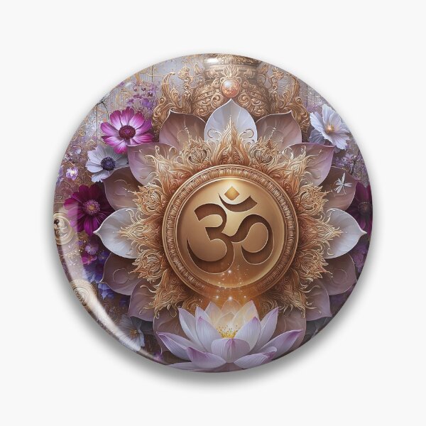 Item preview, Harmony of the Sacred Lotus Om designed and sold by bloorose.