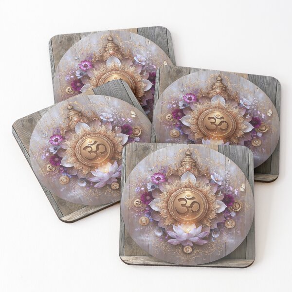 Item preview, Harmony of the Sacred Lotus Om designed and sold by bloorose.