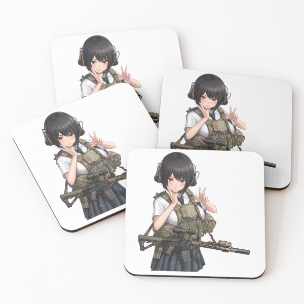 Item preview, Tactical School Girl - Anime Special Ops designed and sold by RAWLIFEGRAPHIC.