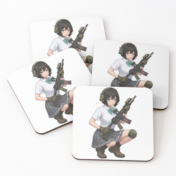 Item preview, Tactical School Girl - Anime Special Ops designed and sold by RAWLIFEGRAPHIC.
