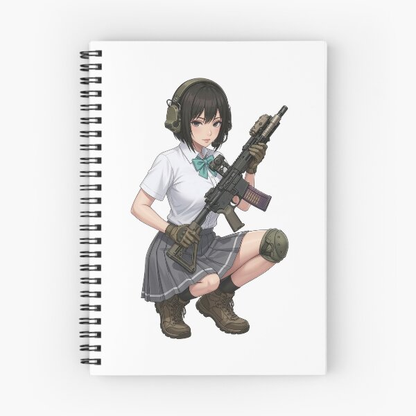 Item preview, Tactical School Girl - Anime Special Ops designed and sold by RAWLIFEGRAPHIC.