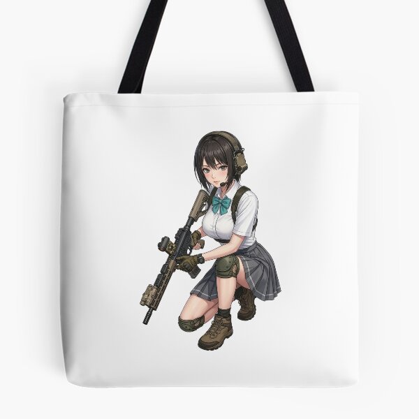 Item preview, Tactical School Girl - Anime Special Ops designed and sold by RAWLIFEGRAPHIC.