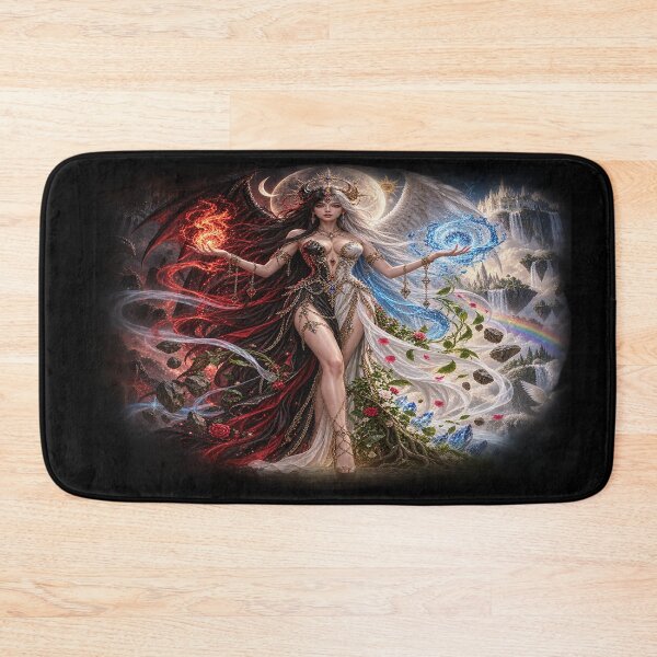 Item preview, Dual Element Goddess – Fire and Water designed and sold by TroviTutto.