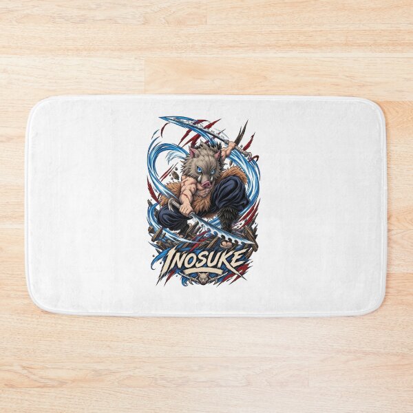 Item preview, Inosuke Hashibira Dual Blade Boar Mask Art designed and sold by FreakToons.