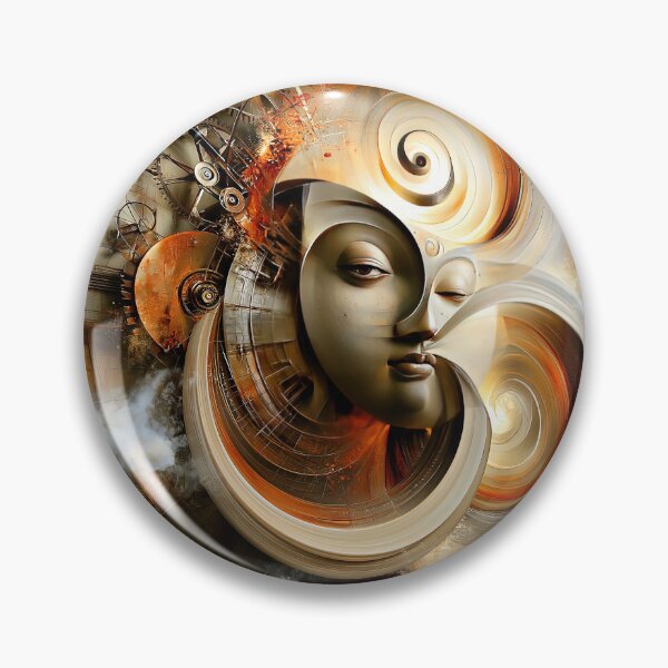 Item preview, Eternal Echoes of the Mechanical Om designed and sold by bloorose.