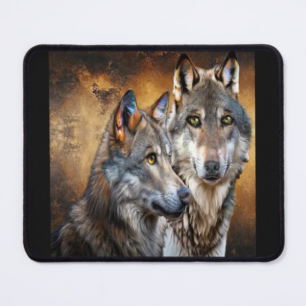 Item preview, Majestic Wolves in a Dreamscape designed and sold by Patricia Brown.