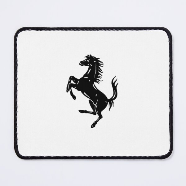 Item preview, Black Ferrari Racing Logo | Italian Sports Car Automotive Design designed and sold by Wearecarlovers-.