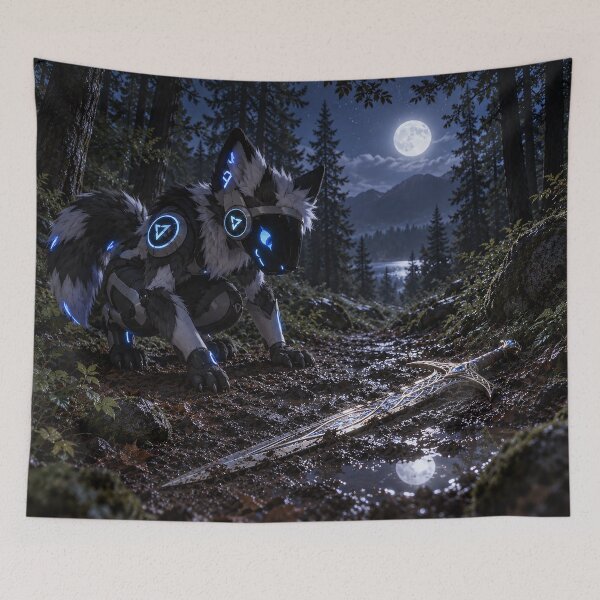 Item preview, A Protogen's Curious Find on the Forest Path designed and sold by nikkolaus.