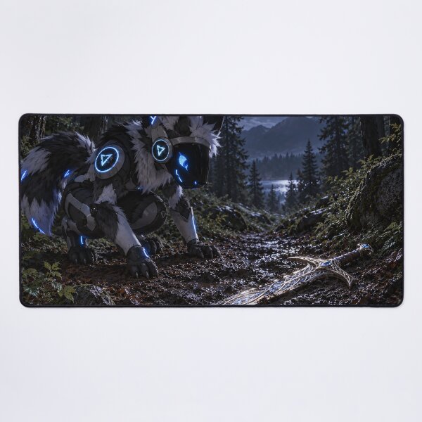 Item preview, A Protogen's Curious Find on the Forest Path designed and sold by nikkolaus.