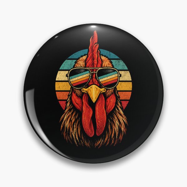 Item preview, Retro Rooster Sunglasses Vintage Farm Bird designed and sold by Moizento.