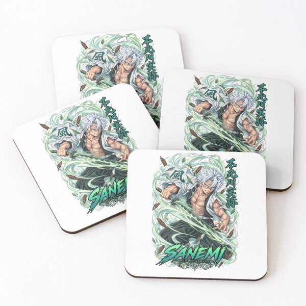 Item preview, Sanemi Shinazugawa Wind Hashira Anime Graphic Art designed and sold by FreakToons.