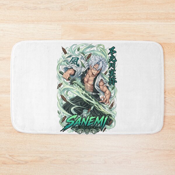 Item preview, Sanemi Shinazugawa Wind Hashira Anime Graphic Art designed and sold by FreakToons.