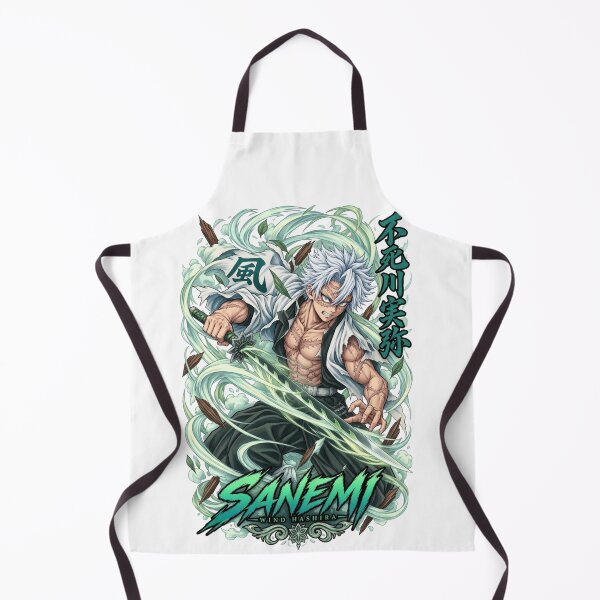 Item preview, Sanemi Shinazugawa Wind Hashira Anime Graphic Art designed and sold by FreakToons.