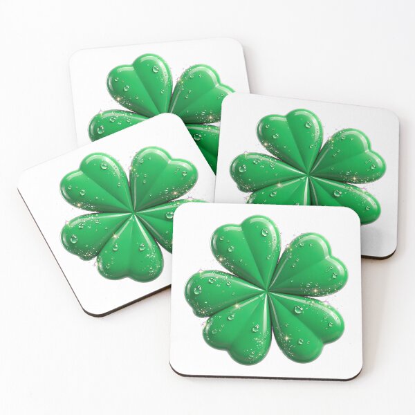 Item preview, Lucky 3D Clover Sticker | Good Luck Charm Clip Art  Trendy Y2K Sparkle Clover Transparent designed and sold by HoMya.
