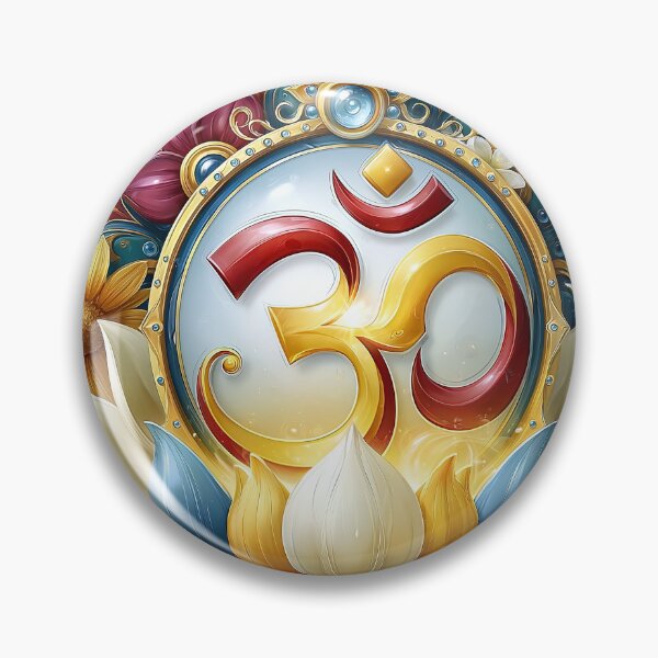 Item preview, Radiance of the Sacred Om Mandala designed and sold by bloorose.