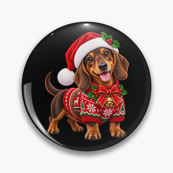 Item preview, Cute Dachshund Reindeer Christmas Ugly Sweater Dog designed and sold by StaticEmpire.