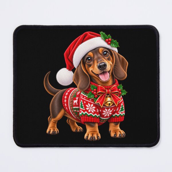 Item preview, Cute Dachshund Reindeer Christmas Ugly Sweater Dog designed and sold by StaticEmpire.