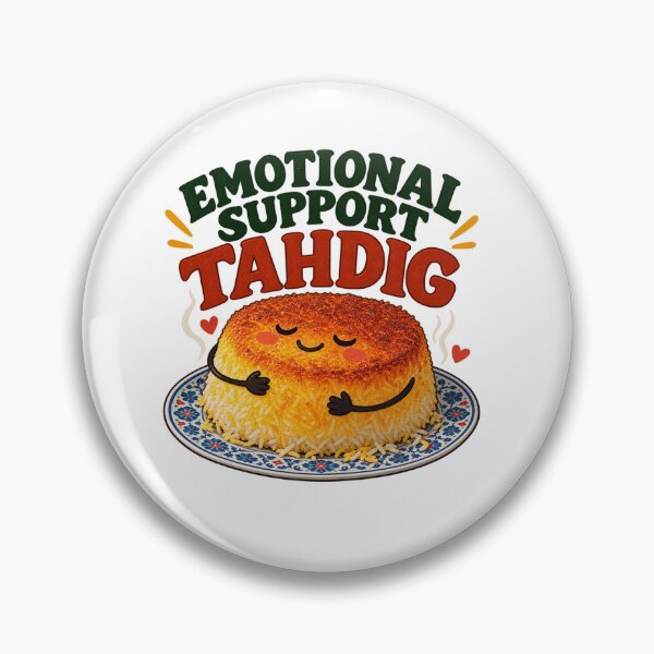 Item preview, Emotional Support Tahdig – Funny Persian Food Quote designed and sold by chiakh.