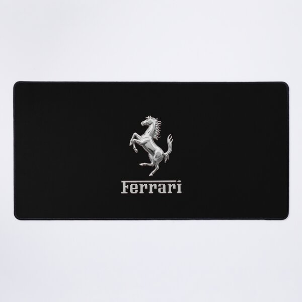 Item preview, Silver Hd Ferrari Racing Logo | Italian Sports Car Automotive Design designed and sold by Wearecarlovers-.