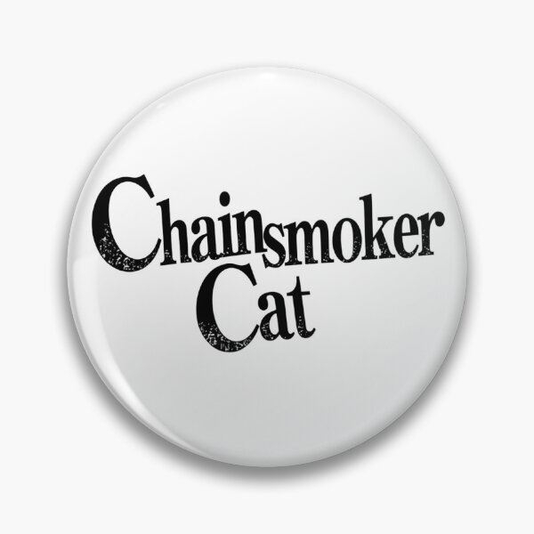 Item preview, Chainsmoker Cat designed and sold by mynarasolwy.