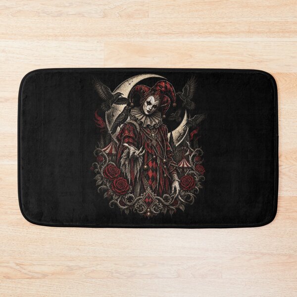 Item preview, Gothic Raven Jester designed and sold by TheInkRaven.