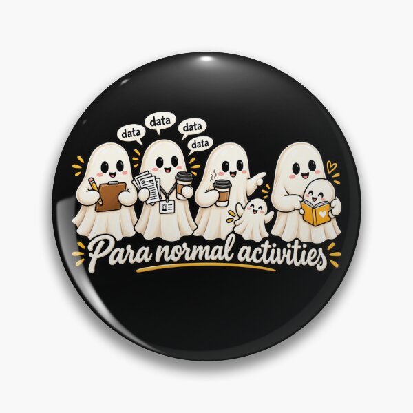 Item preview, Paranormal Activities Funny Ghost Data Research Science Nerd Halloween Humor designed and sold by 76Valeria.
