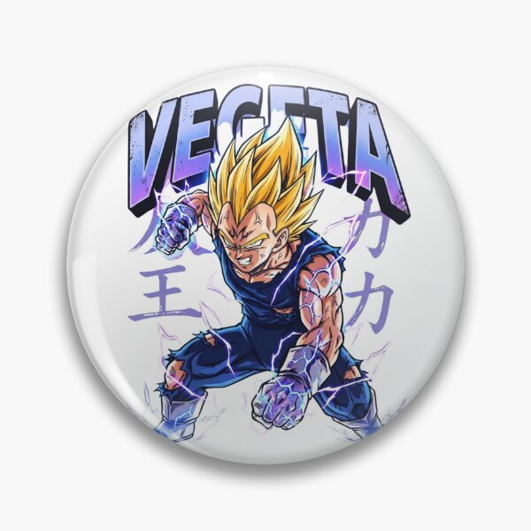 Item preview, Majin Vegeta Super Saiyan Power Anime Artwork designed and sold by FreakToons.