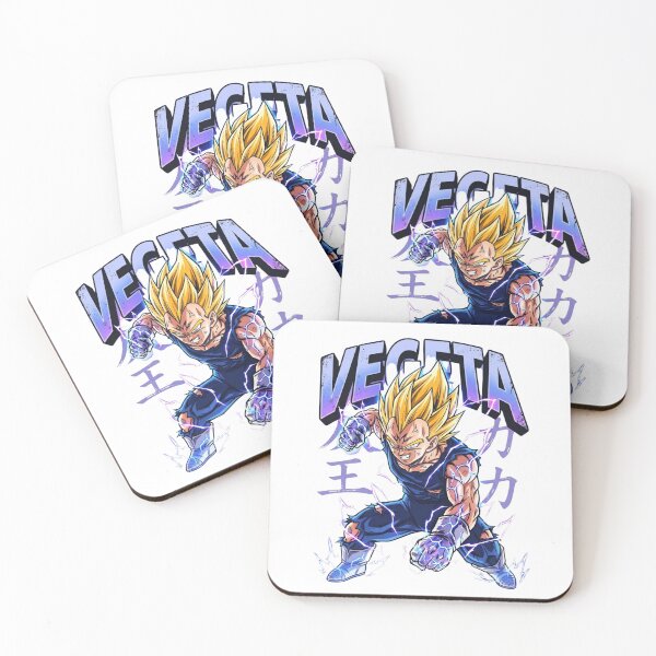 Item preview, Majin Vegeta Super Saiyan Power Anime Artwork designed and sold by FreakToons.