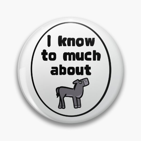 Item preview, I know to much about donkeys designed and sold by OddlyVenny .