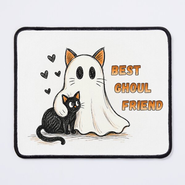 Item preview, Best Ghoul Friend - Cute Black Cat designed and sold by TherezaDesign.